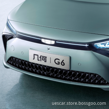 Геометрия G6 2022 Auto Electrico Factory Factory, сделанная в Китае, автомобиль 480-620 км чистый электрический 5 дверей 5 мест